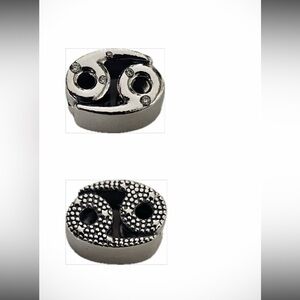 Authentic Pandora Sparkling Cancer Zodiac Sterling Silver Charm #798434C01